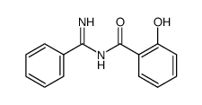 N-salicyloyl-benzamidine结构式