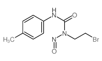 Urea,N-(2-bromoethyl)-N'-(4-methylphenyl)-N-nitroso- structure