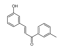 (E)-3-(3-hydroxyphenyl)-1-(3-methylphenyl)prop-2-en-1-one Structure