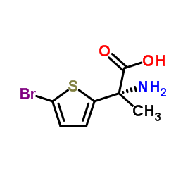 3-(5-Bromo-2-thienyl)alanine structure