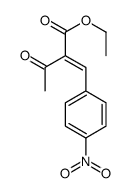 ethyl 2-[(4-nitrophenyl)methylidene]-3-oxobutanoate结构式