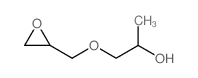 2-Propanol,1-(2-oxiranylmethoxy)-结构式