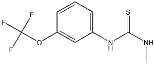 1-methyl-3-(3-(trifluoromethoxy)phenyl)thiourea Structure