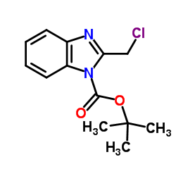 2-(氯甲基)-1H-苯并[d]咪唑-1-羧酸叔丁酯图片