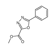 methyl 5-phenyl-1,3,4-oxadiazole-2-carboxylate Structure