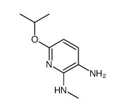 2-N-methyl-6-propan-2-yloxypyridine-2,3-diamine结构式