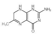 4(3H)-Pteridinone,2-amino-7,8-dihydro-6-methyl- picture