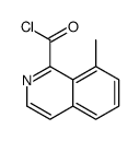 1-Isoquinolinecarbonyl chloride, 8-methyl- (9CI)结构式
