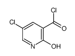 3-Pyridinecarbonylchloride,5-chloro-1,2-dihydro-2-oxo-(9CI) structure