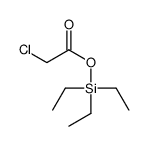 triethylsilyl 2-chloroacetate Structure