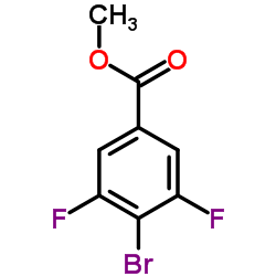 Methyl 4-bromo-3,5-difluorobenzoate Structure