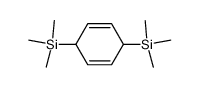 3,6-bis(trimethylsilyl)cyclohexane-1,4-diene结构式