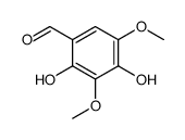 2,4-dihydroxy-3,5-dimethoxybenzaldehyde Structure