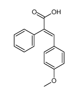 3-(4-methoxyphenyl)-2-phenylacrylic acid结构式