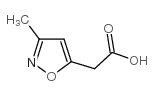 3-Methyl-5-Isoxazoleacetic Acid structure