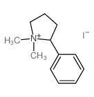 1,1-dimethyl-2-phenyl-2,3,4,5-tetrahydropyrrole structure