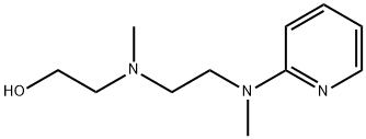 2-(methyl(2-(methyl(pyridin-2-yl)amino)ethyl)amino)ethan-1-ol结构式