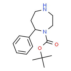 1-BOC-7-PHENYL-1,4-DIAZEPANE structure