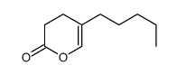 3,4-Dihydro-5-pentyl-2H-pyran-2-one结构式