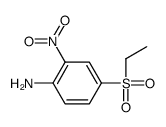 4-ethylsulfonyl-2-nitroaniline结构式