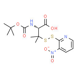 BOC-PEN(NPYS)-OH structure