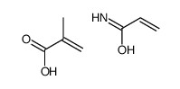 2-methylprop-2-enoic acid,prop-2-enamide Structure