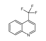 4-(三氟甲基)喹啉结构式