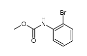 2-bromophenyl carbamic acid methyl ester结构式