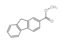 9H-Fluorene-2-carboxylicacid, methyl ester结构式