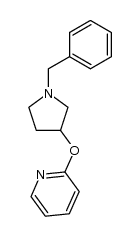 1-benzyl-3-(2-pyridyloxy)pyrrolidine Structure