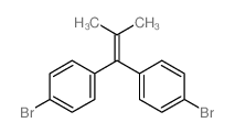Benzene,1,1'-(2-methyl-1-propenylidene)bis[4-bromo- (9CI) Structure