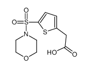 2-(5-(MORPHOLINOSULFONYL)THIOPHEN-2-YL)ACETIC ACID picture