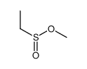 ethanesulfinic acid methyl ester结构式
