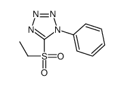 1H-Tetrazole, 5-(ethylsulfonyl)-1-phenyl-结构式