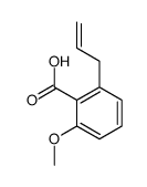 2-methoxy-6-prop-2-enylbenzoic acid Structure