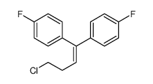 1,1'-(4-chloro-1-butenylidene)bis[4-fluorobenzene]结构式