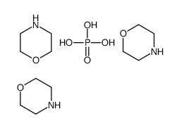 morpholinium phosphate (3:1) Structure