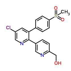 6′-Desmethyl-6′-methylhydroxy Etoricoxib Structure