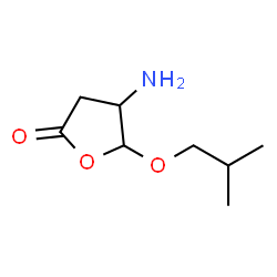 2(3H)-Furanone,4-aminodihydro-5-(2-methylpropoxy)-(9CI)结构式
