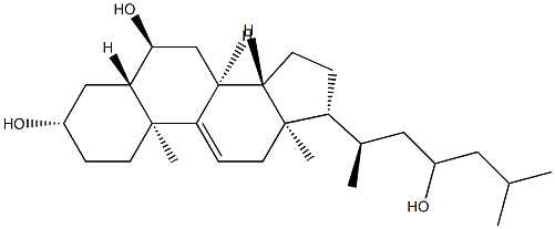 5α-Cholest-9(11)-ene-3β,6α,23-triol picture