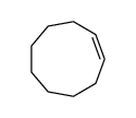 (E)-1-Cyclononene Structure