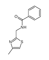 N-((4-methylthiazol-2-yl)methyl)benzamide Structure