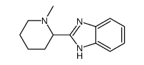 2-(1-methylpiperidin-2-yl)-1H-benzimidazole Structure