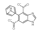 4,6-dinitro-N-phenyl-1H-benzoimidazol-5-amine Structure