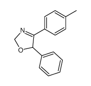 2,5-Dihydro-4-(4-methylphenyl)-5-phenyloxazole structure