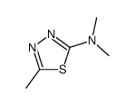 1,3,4-Thiadiazol-2-amine,N,N,5-trimethyl- Structure