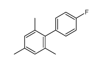 2-(4-fluorophenyl)-1,3,5-trimethylbenzene Structure