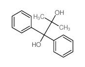 2-methyl-1,1-diphenyl-propane-1,2-diol structure