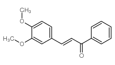 3,4-Dimethoxychalcone Structure