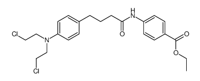 N-<4-(4--phenyl)-butyryl>-4-amino-benzoesaeure-ethylester Structure